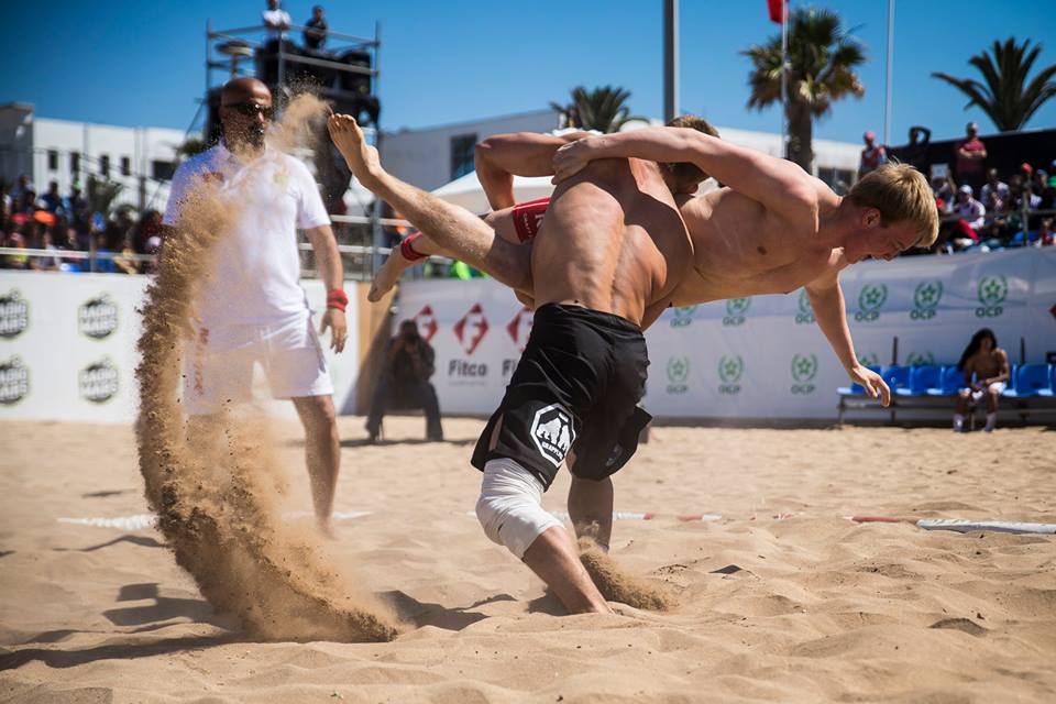 beach wrestling tournament